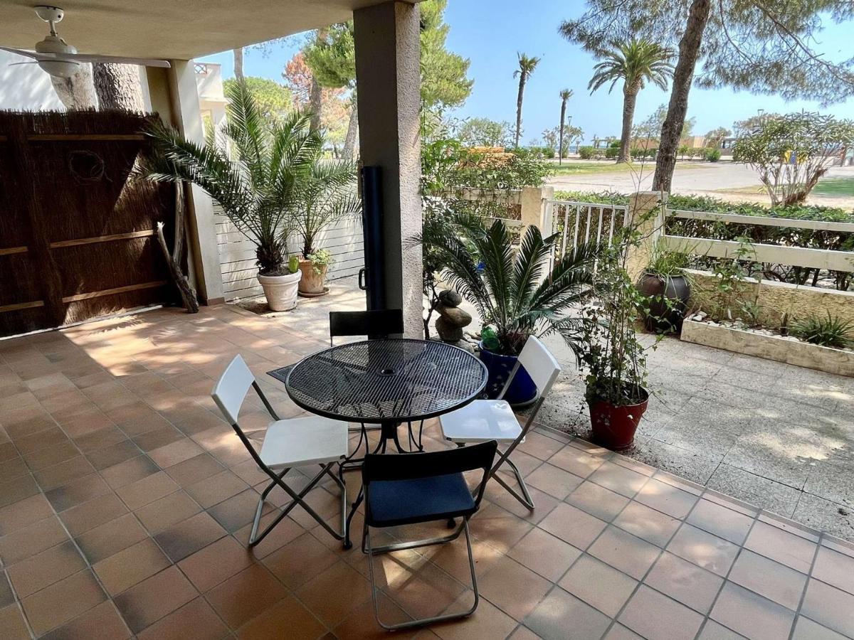 Studio Cabine Avec Terrasse 4 Pers, Acces Direct Plage, Tv, Animaux Admis - Argeles-Sur-Mer - Fr-1-225-798 エクステリア 写真