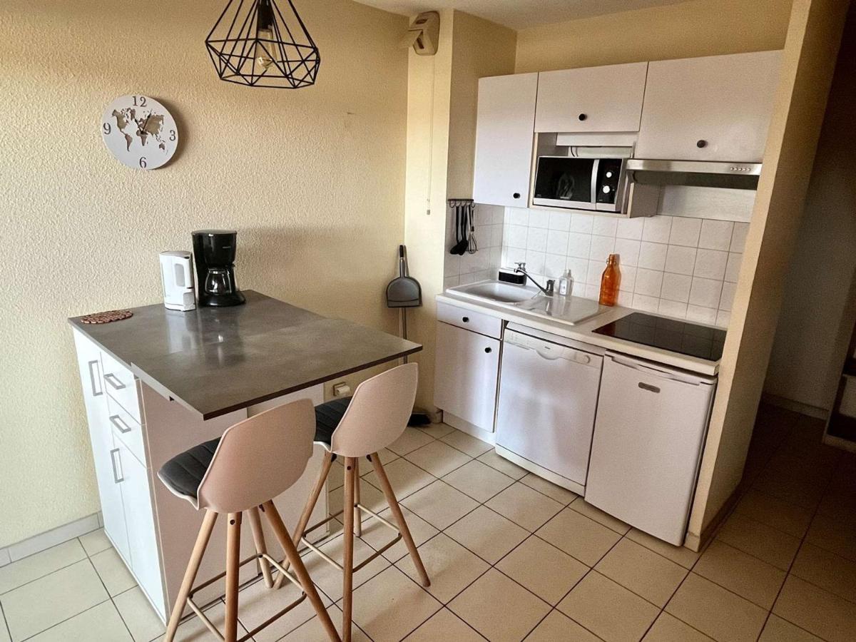 Studio Cabine Avec Terrasse 4 Pers, Acces Direct Plage, Tv, Animaux Admis - Argeles-Sur-Mer - Fr-1-225-798 エクステリア 写真